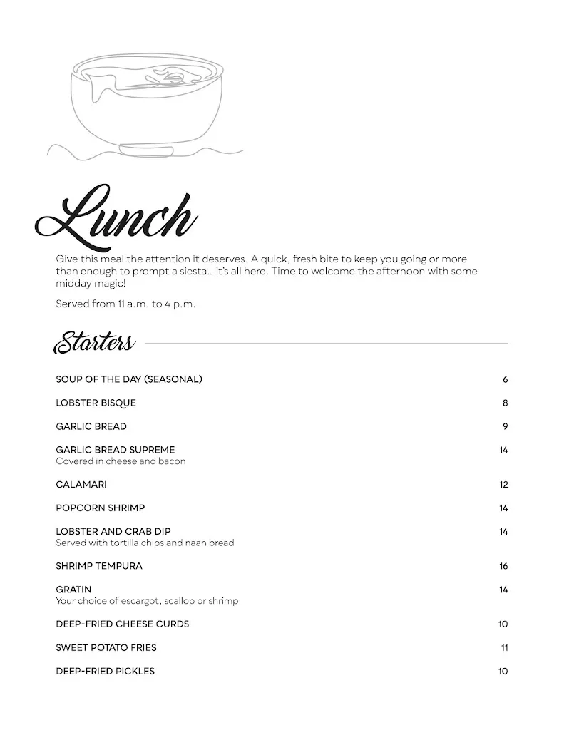 Menu_Bidule Restaurant + Bar_Kapuskasing_image_old_2
