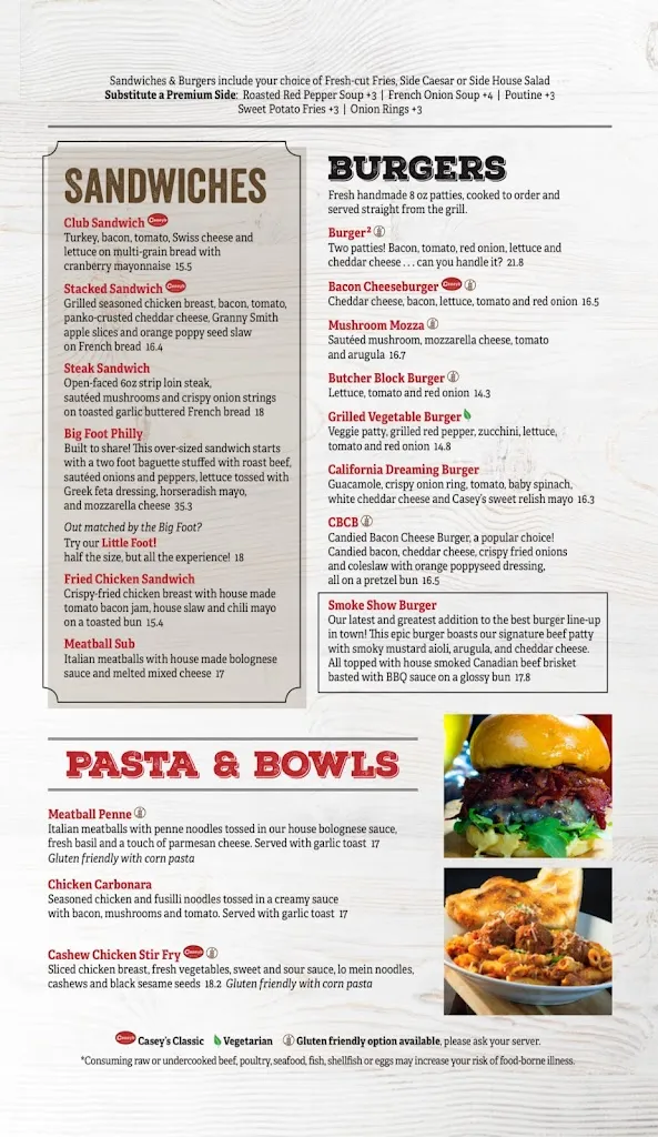 Menu_Casey's Grill Bar_Kenora_image_old_1