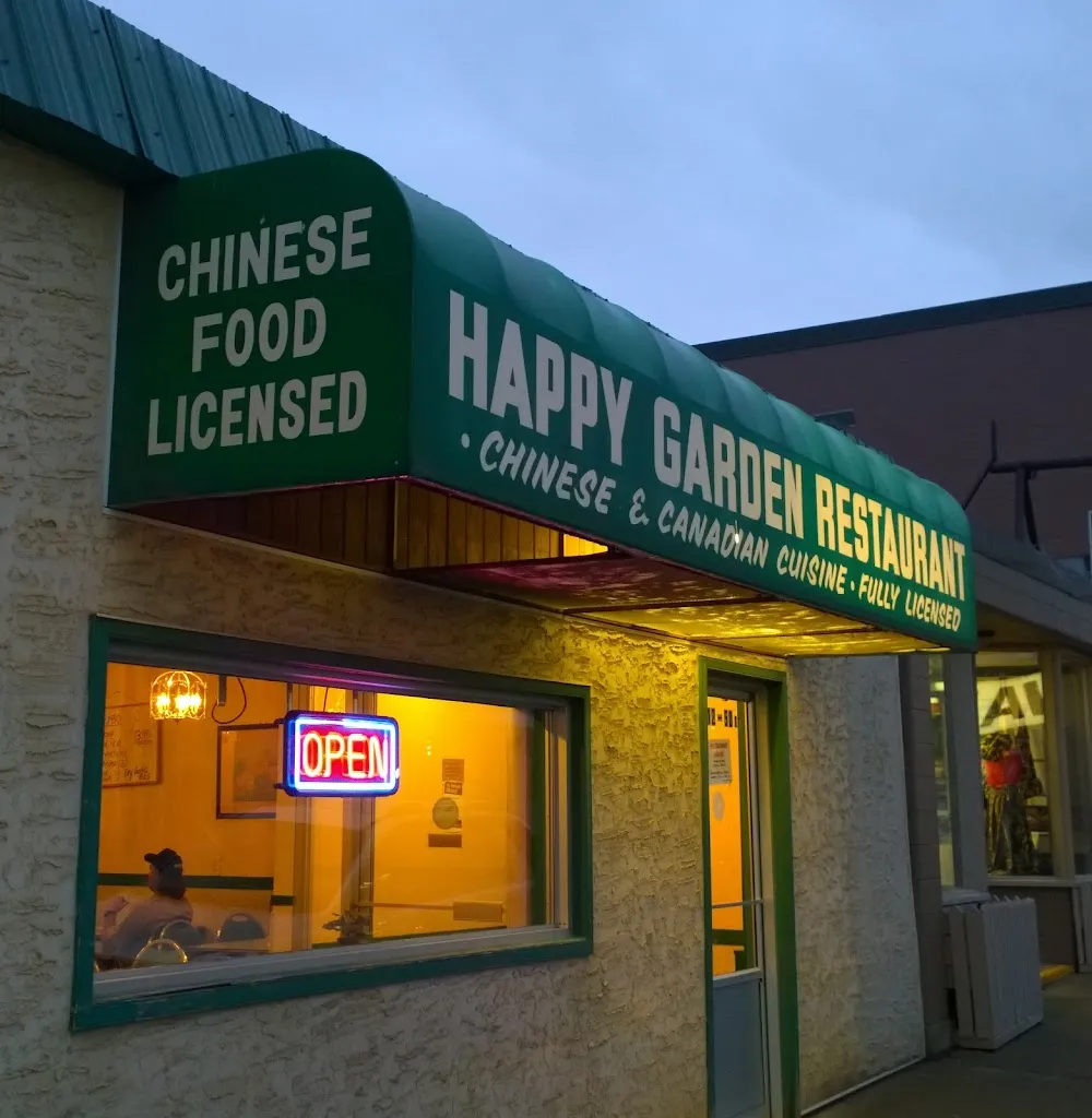 Happy Garden Restaurant restaurante en Athabasca