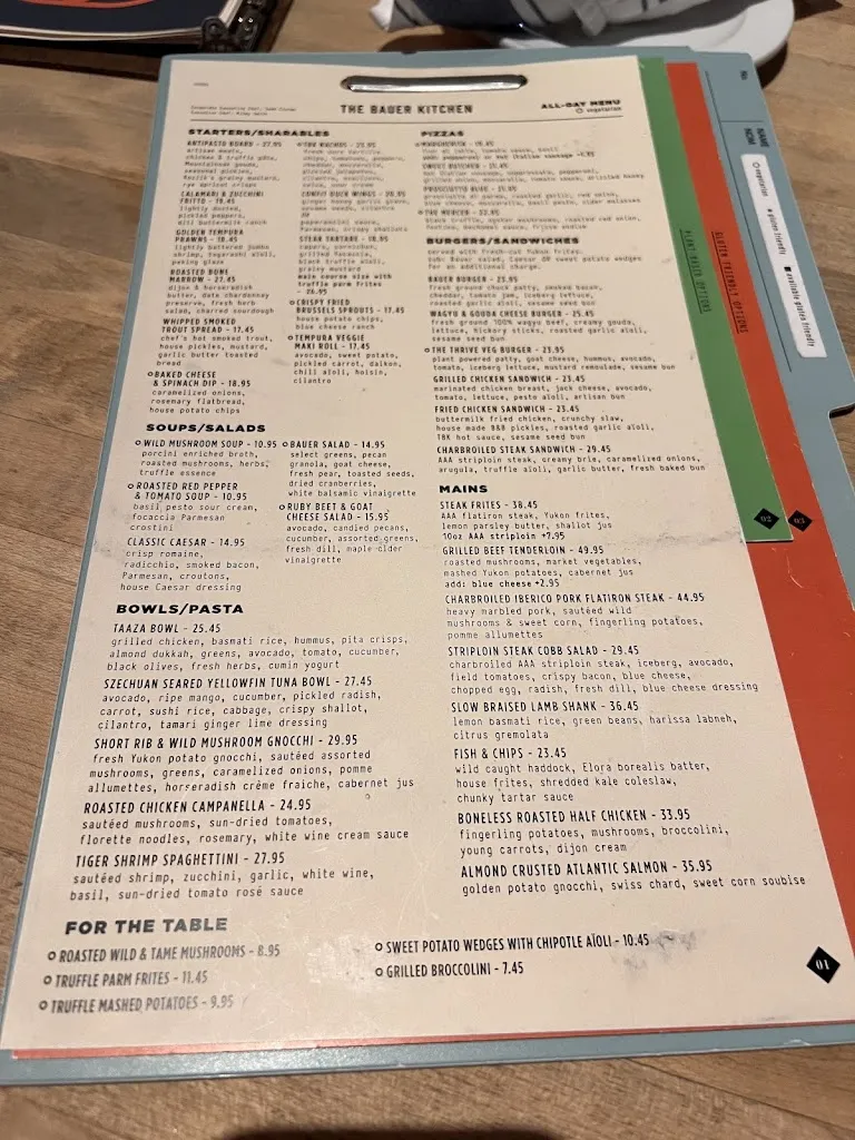 Menu_The Bauer Kitchen_Kitchener_image_old_2