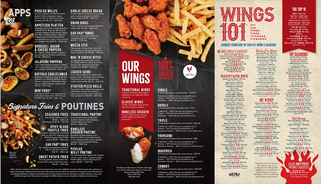 Menu_Wild Wing_Listowel_image_old_1