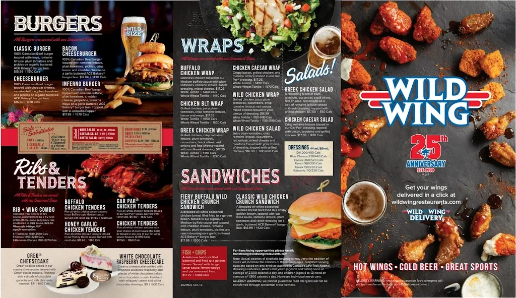 Menu_Wild Wing_Listowel_image_old_3