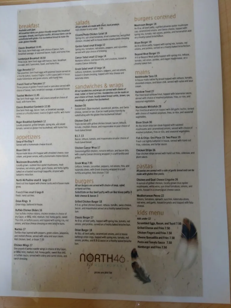 Menu_North 46°_Manitoulin District_image_old_1