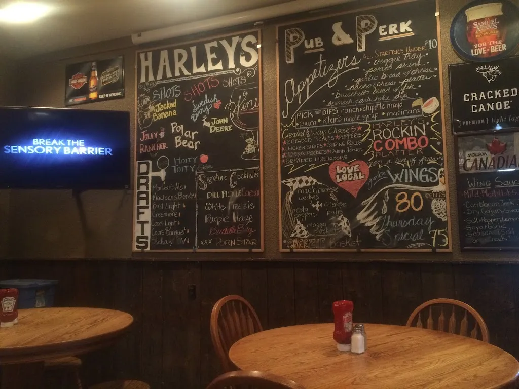 Harley's Pub and Perk restaurante en Mildmay
