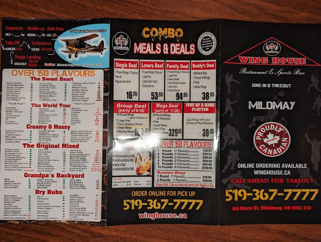 Menu_Wing House_Mildmay_image_old_2
