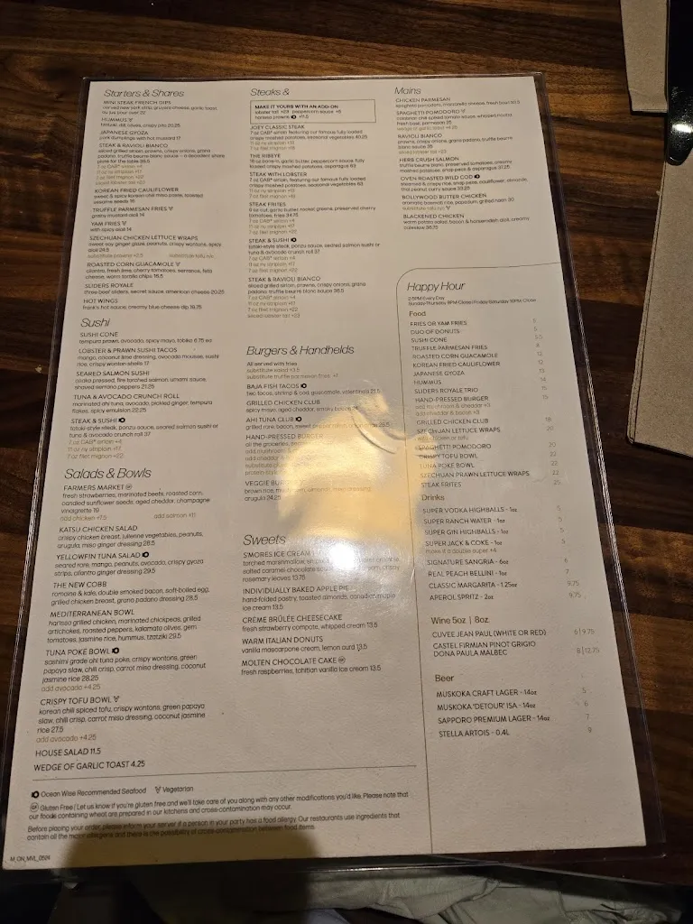 Menu_JOEY Markville_Markham_image_old_3