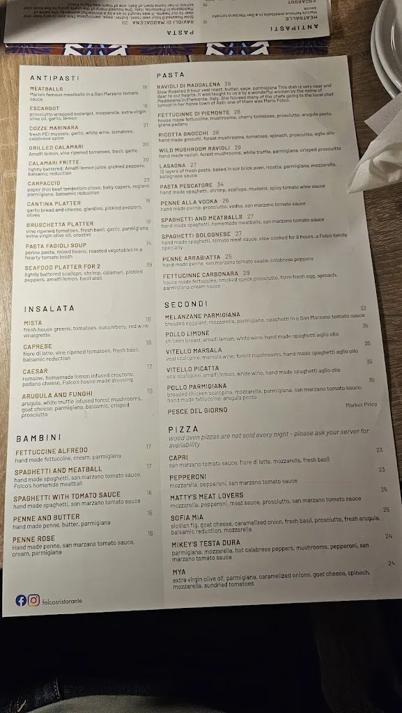 Menu_Folco's Ristorante_Markham_image_old_2