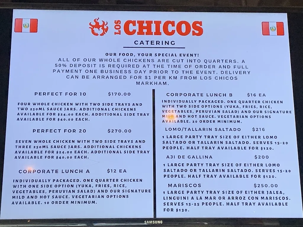 Menu_Los Chicos Peruvian Cuisine Markham_Markham_image_old_3
