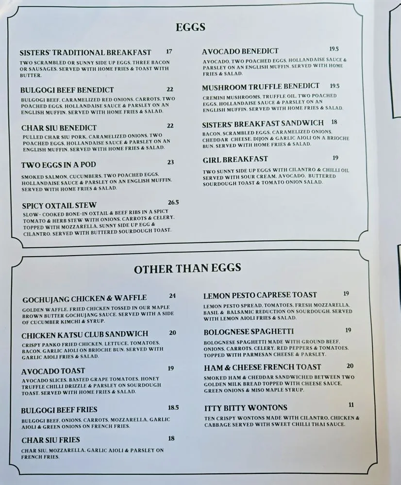 Menu_Sisters & Co Markham_Markham_image_old_3
