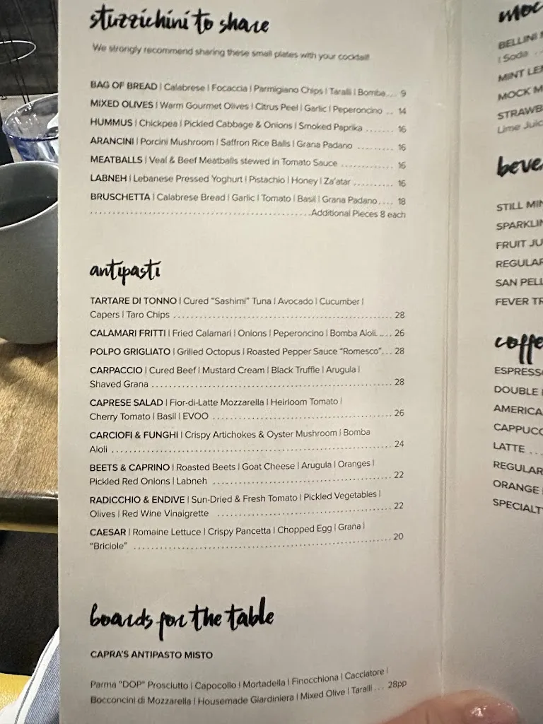 Menu_Capra's Kitchen_Mississauga_image_old_2