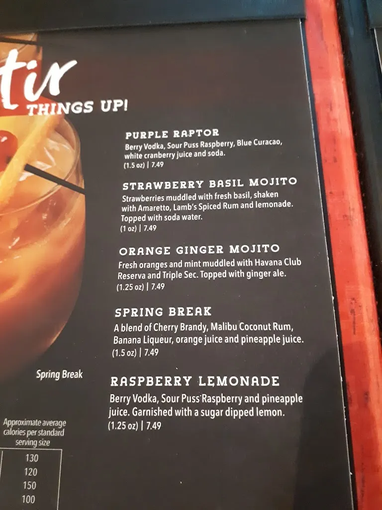 Menu_Shoeless Joe's Sports Grill_Napanee_image_old_3