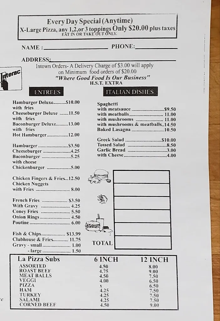 Menu_La Pizzeria_Napanee_image_old_1