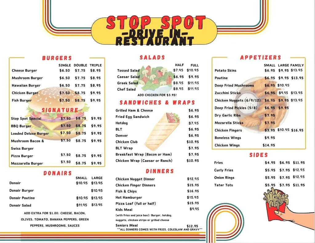Menu_Stop Spot Drive-In Restaurant_Killam_image_old_2