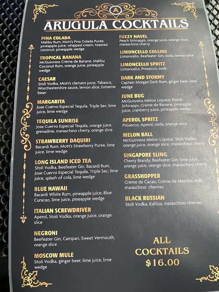 Menu_Arugula_North Bay_image_old_1