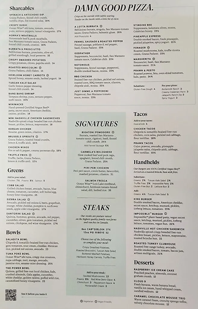 Menu_King Taps First Canadian Place_Paris_image_old_1