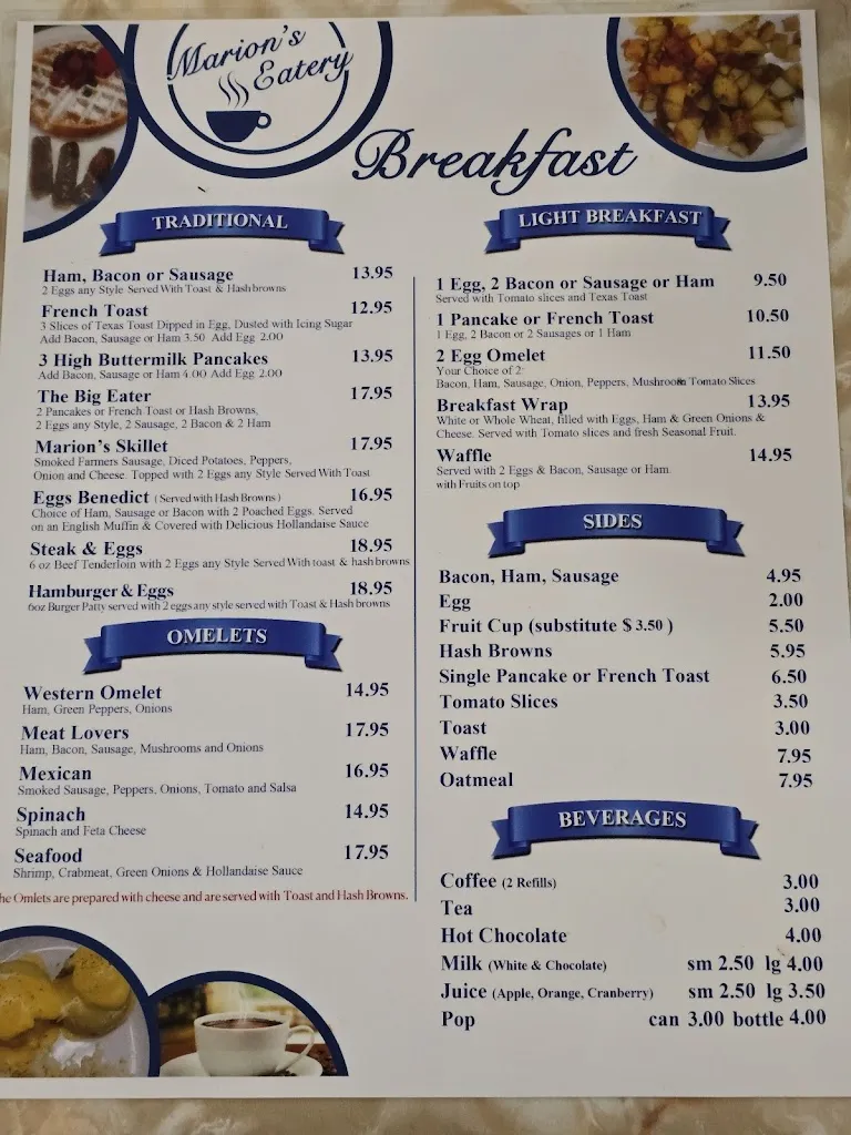 Menu_Marion's Eatery_Lacombe_image_old_1
