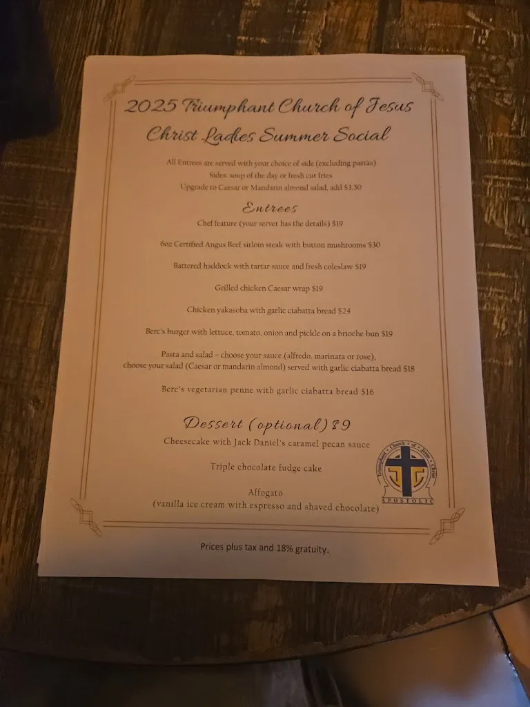 Menu_Berc's Steakhouse_Peterborough_image_old_3