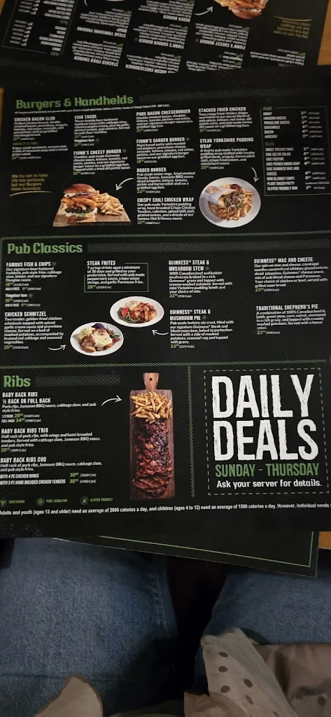 Menu_Fionn MacCool's_Rayside-Balfour_image_old_1