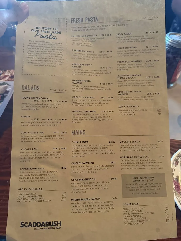 Menu_Scaddabush Italian Kitchen & Bar Richmond Hill_Richmond Hill_image_old_3