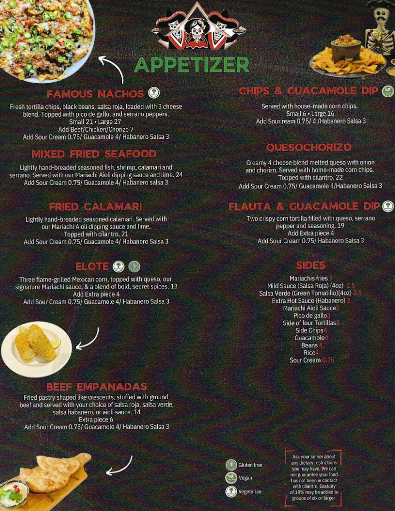 Menu_3 Mariachis (Richmond Hill)_Richmond Hill_image_old_2