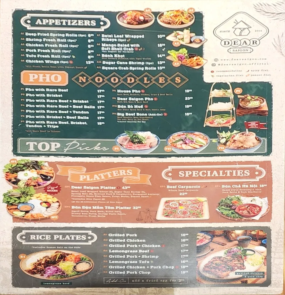 Menu_Dear Saigon_Richmond Hill_image_old_2
