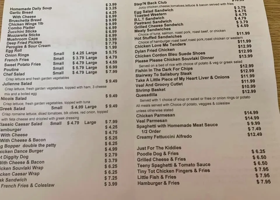 Menu_Step'N Back Diner_Renfrew_image_old_2