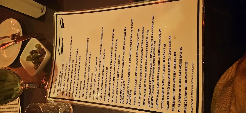 Menu_Lola's Lounge_Sarnia_image_old_3