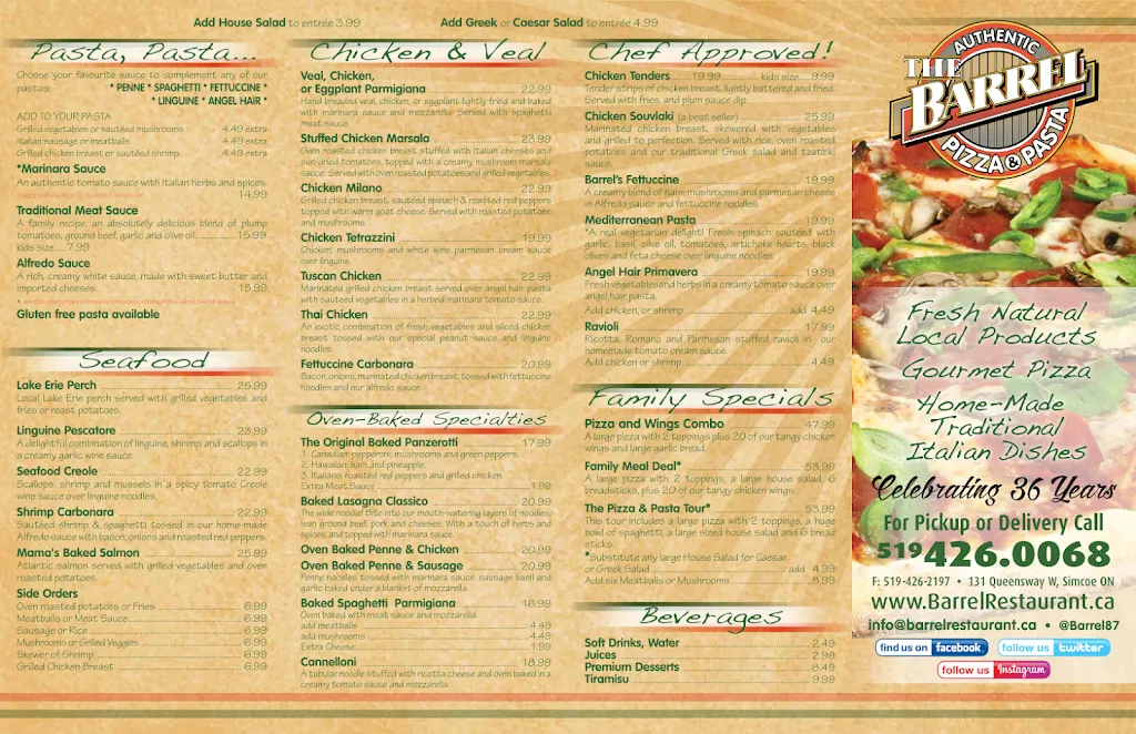 Menu_Barrel Restaurant_Simcoe_image_old_1