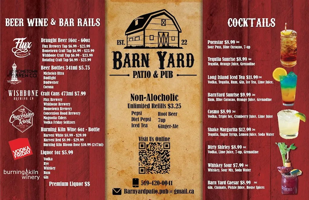 Menu_BARNYARD PATIO & PUB_Simcoe_image_old_2