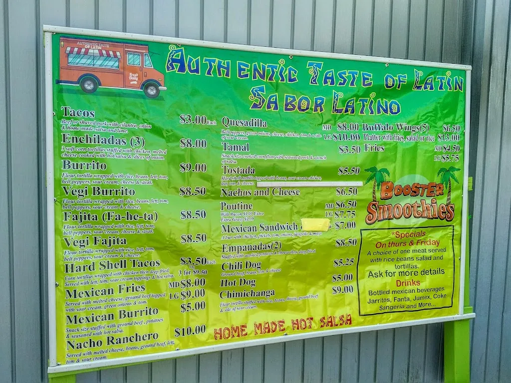 Authentic Taste Of Latin restaurante en Simcoe