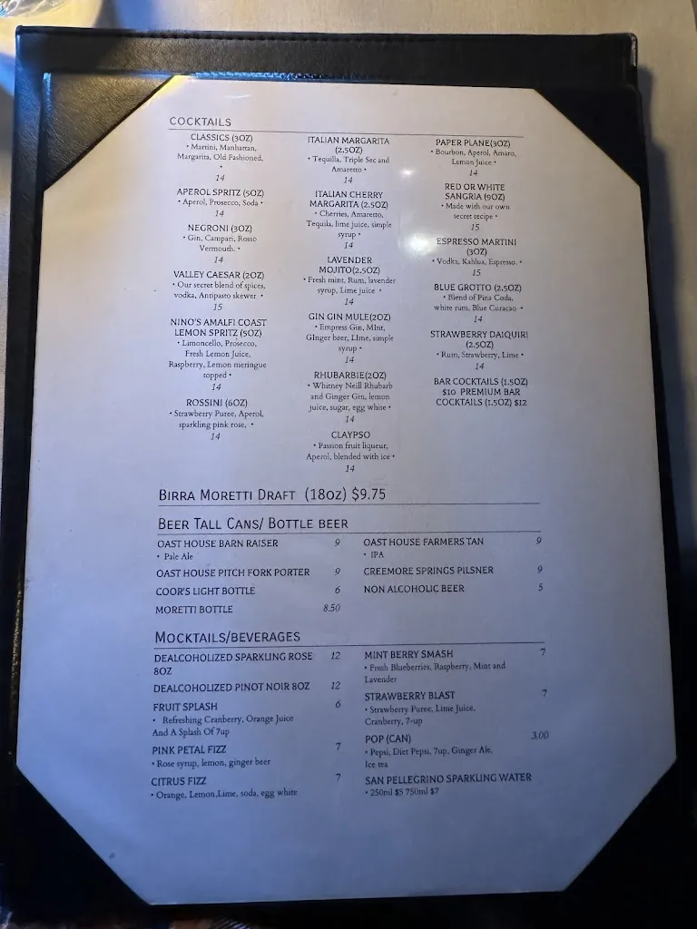 Menu_Valley Restaurant_St. Catharines_image_old_3