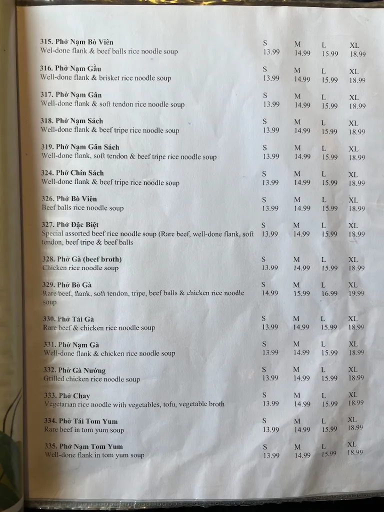 Menu_Pho Ngon_St. Catharines_image_old_3