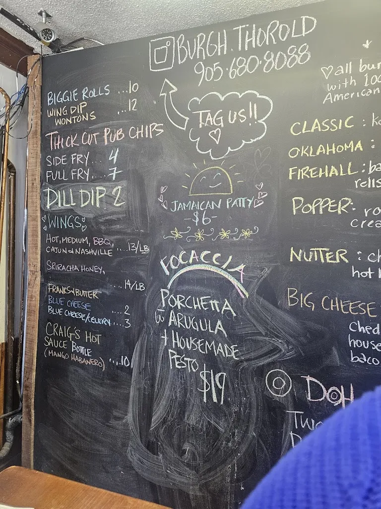 Menu_The Burgh_Thorold_image_old_3