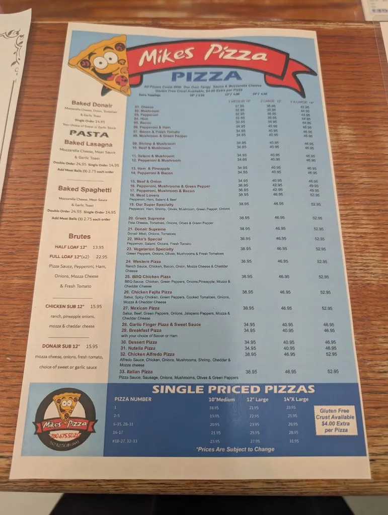 Menu_Mikes Pizza_Athabasca_image_old_3