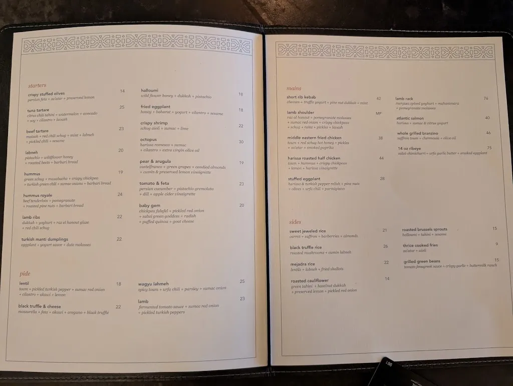Menu_Byblos Downtown_Toronto_image_old_1