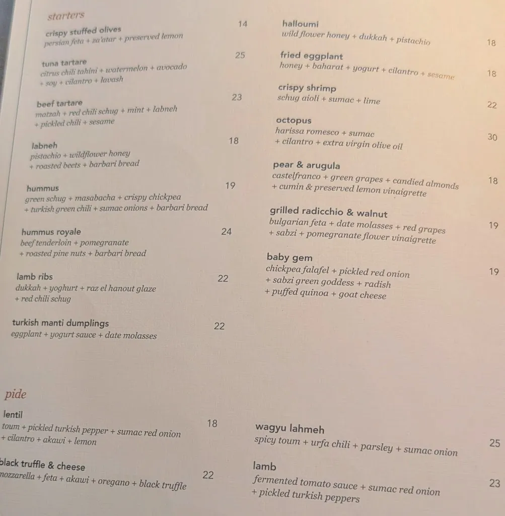 Menu_Byblos Downtown_Toronto_image_old_3