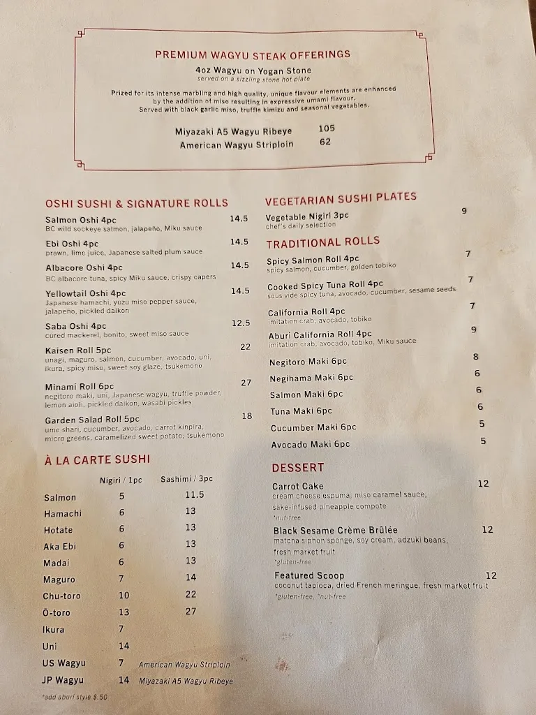 Menu_Minami Toronto_Toronto_image_old_2