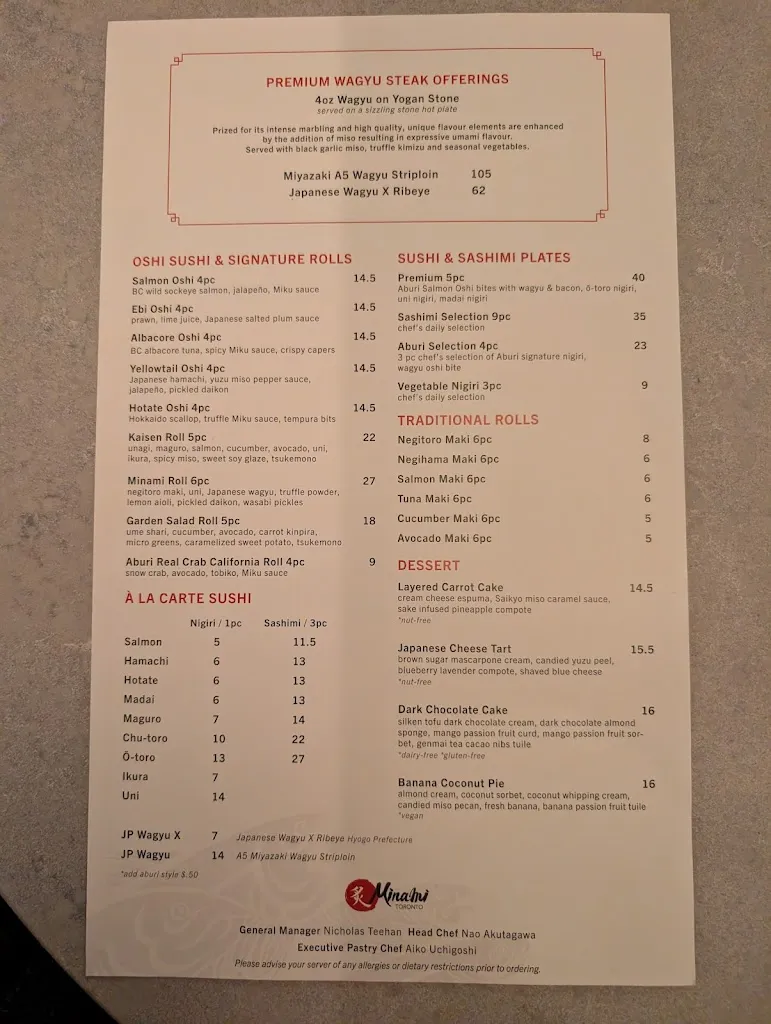 Menu_Minami Toronto_Toronto_image_old_3