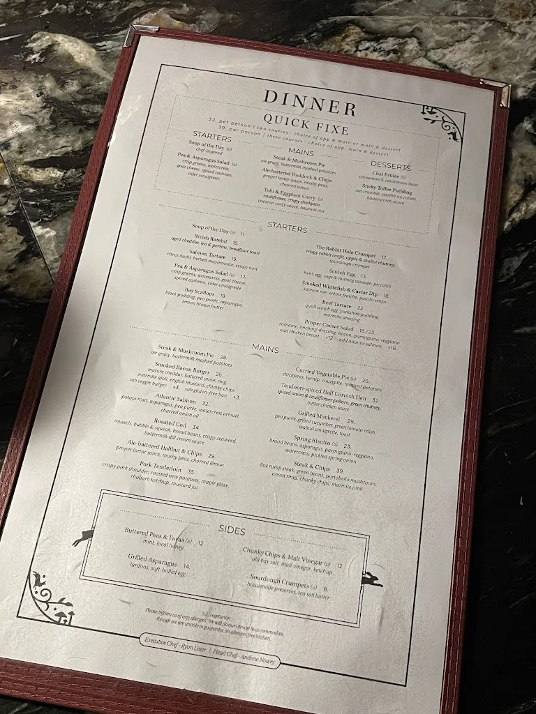 Menu_The Rabbit Hole_Toronto county_image_old_2