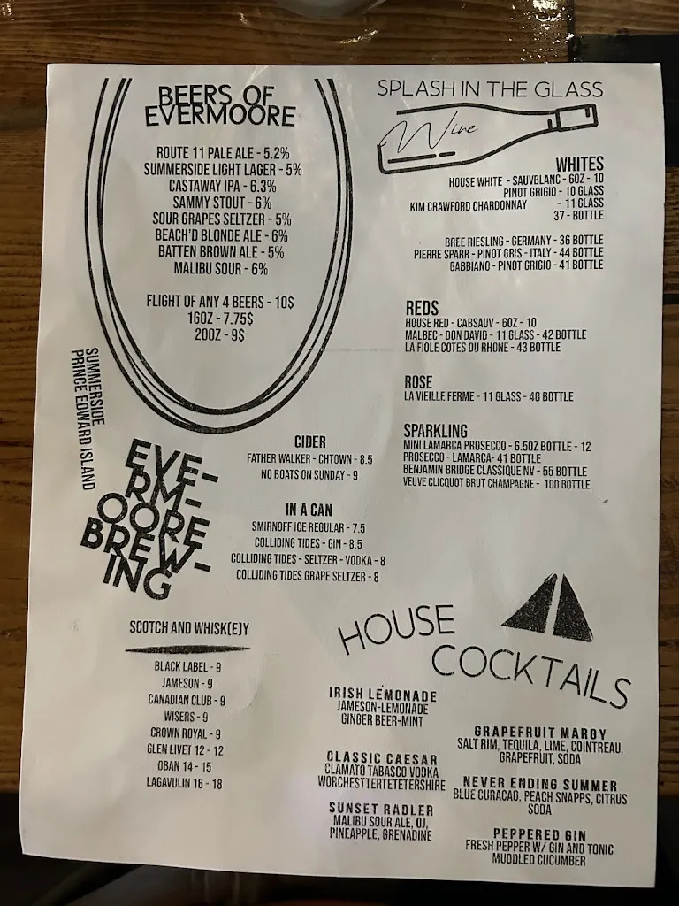 Menu_Evermoore: Island Dining & Brewing_Summerside_image_old_2
