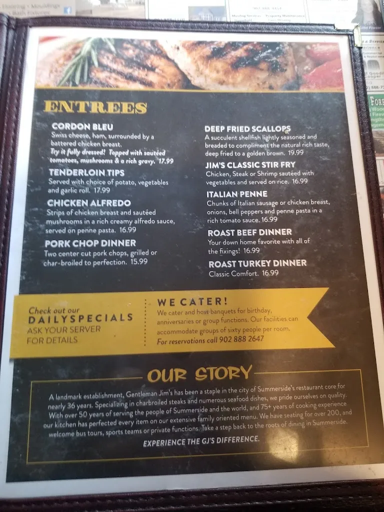 Menu_Gentleman Jim's_Summerside_image_old_3