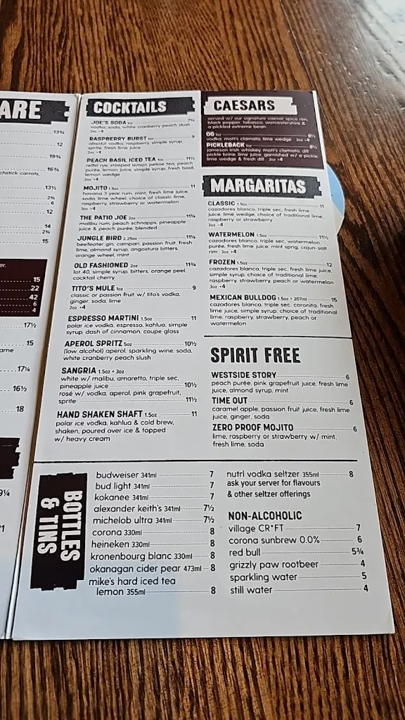 Menu_Original Joe's_Lloydminster_image_old_1