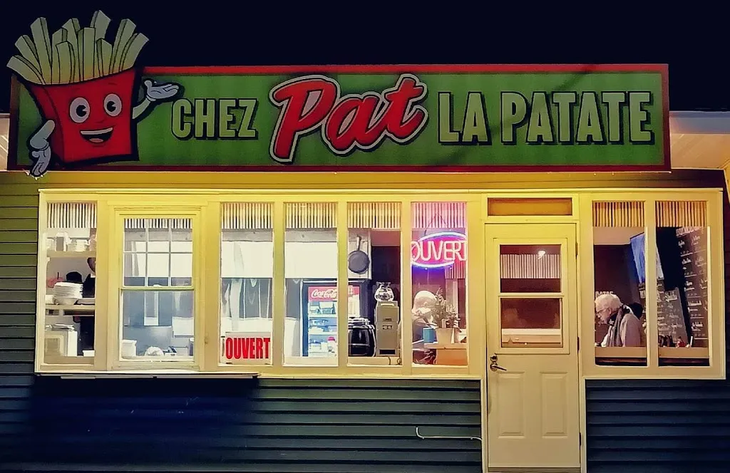 Chez Pat la Patate restaurante en Asbestos