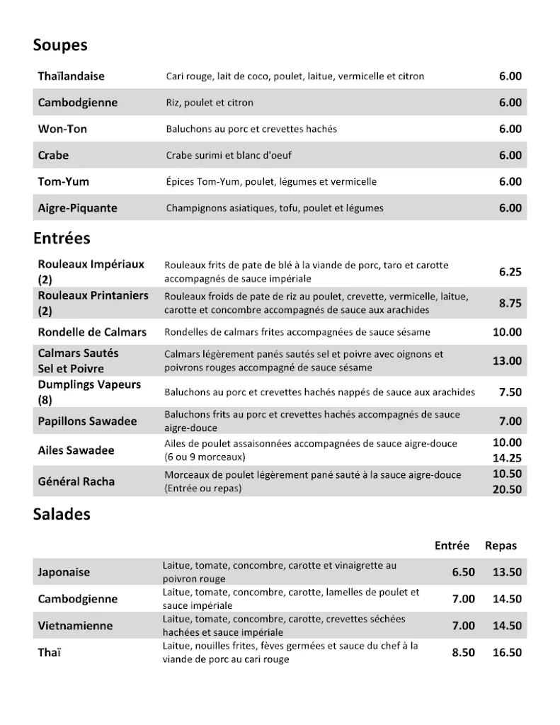 Menu_Restaurant Sawadee_Beloeil_image_old_2