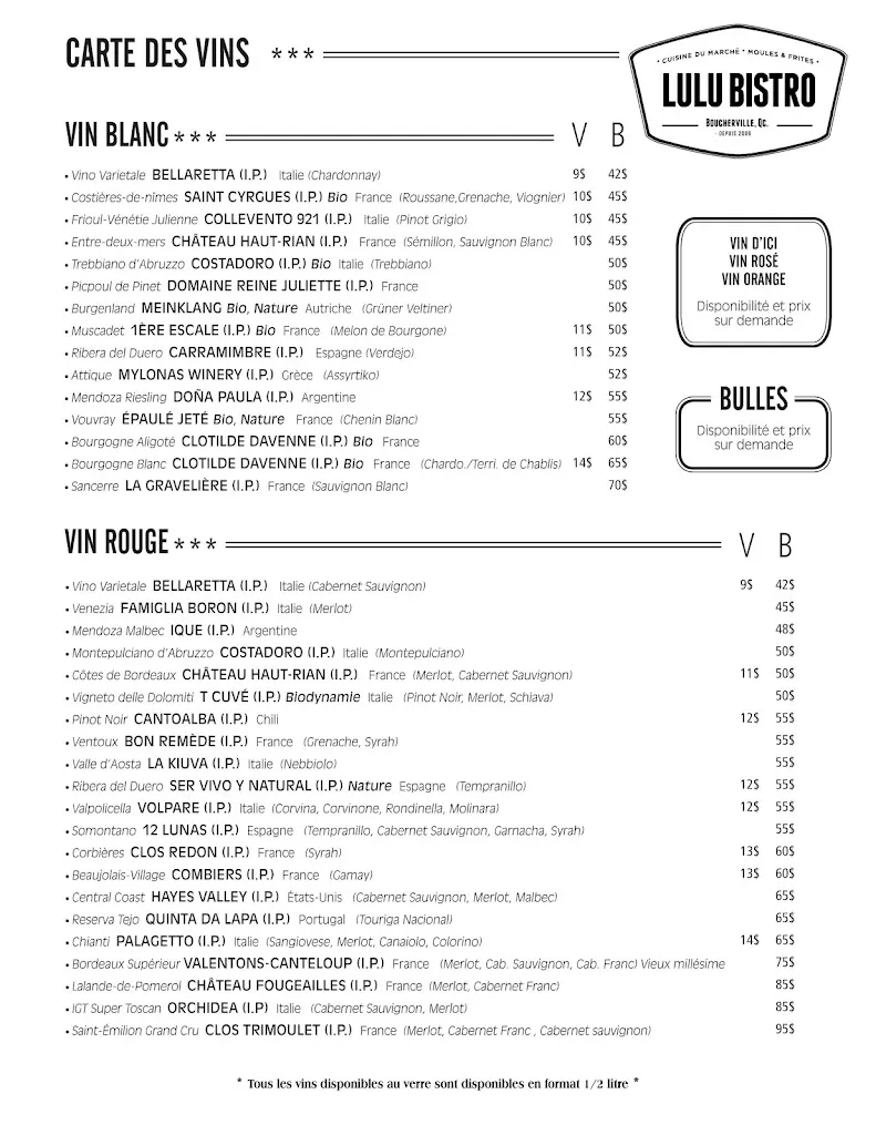 Menu_Lulu Bistro_Boucherville_image_old_1