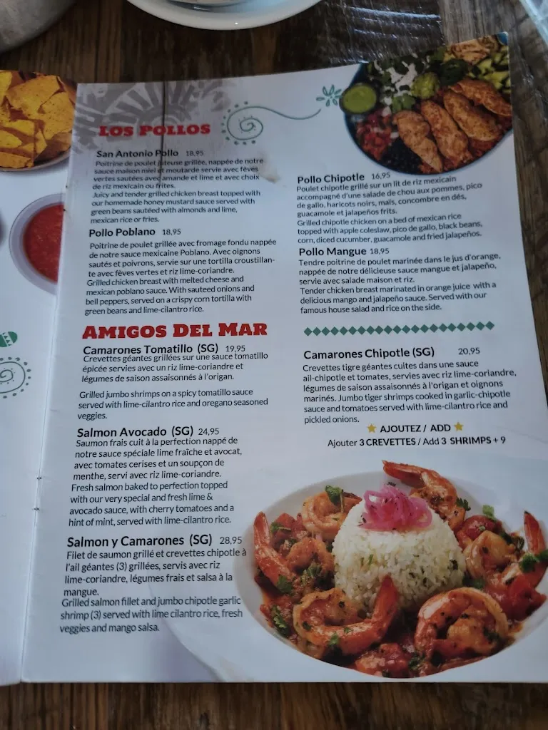 Menu_3 Amigos (Boucherville)_Boucherville_image_old_1