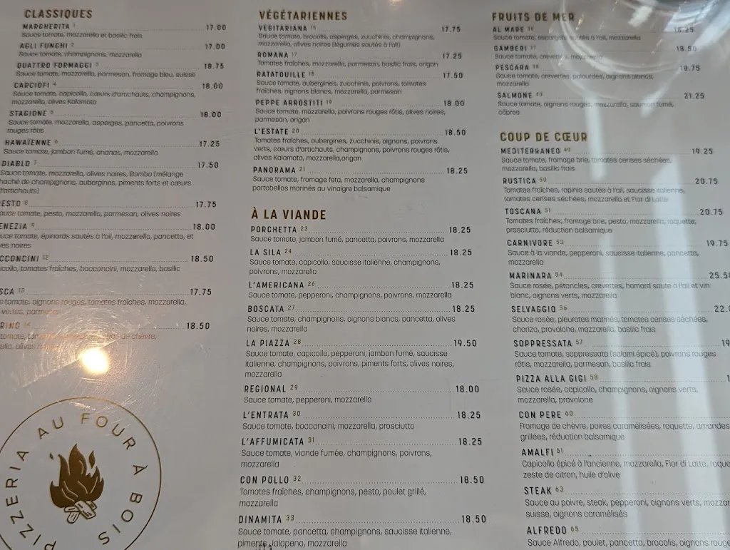 Menu_Restaurant Trattoria L'Unico_Boucherville_image_old_2