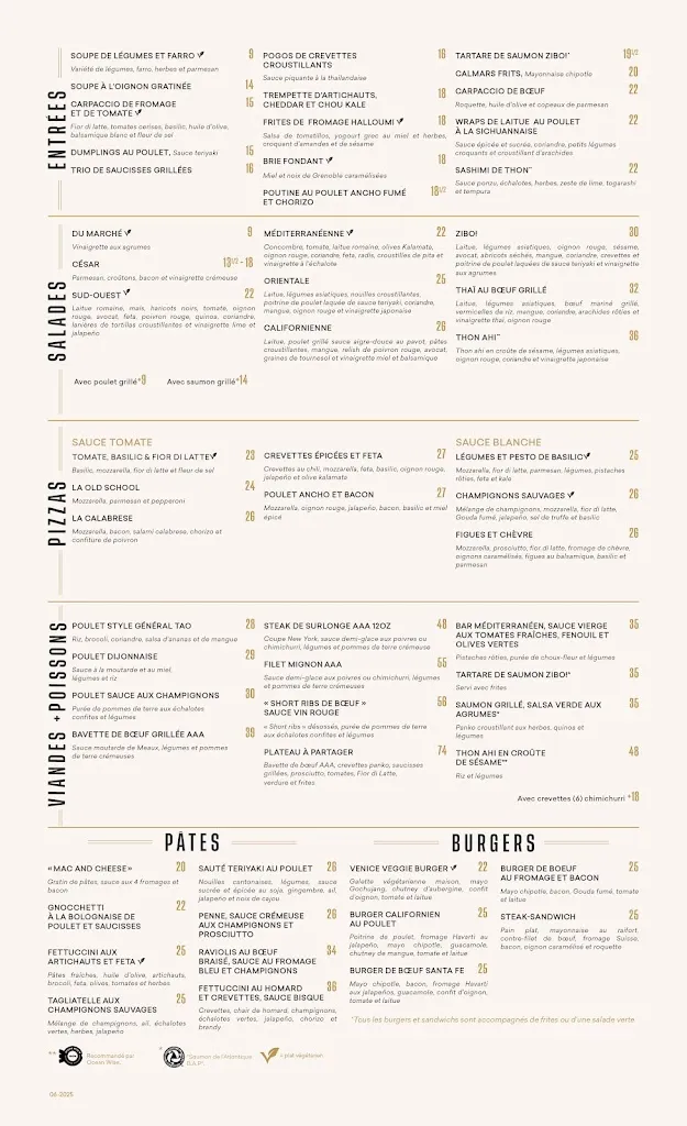 Menu_Restaurant ZIBO! Brossard_Brossard_image_old_1