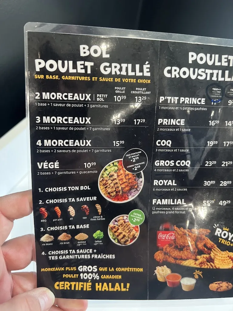 Menu_Poulet Royal Brossard_Brossard_image_old_2