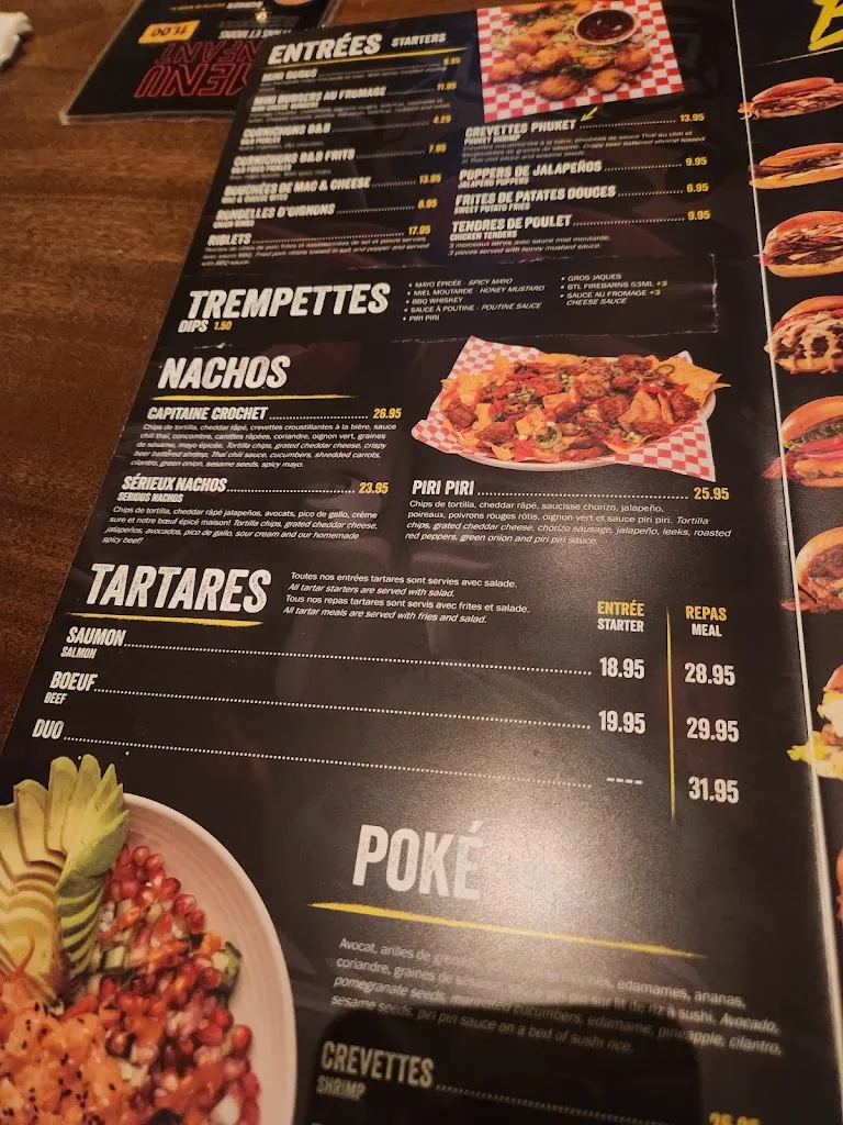 Menu_La Belle & La Boeuf - Burger Bar - Brossard DIX30_Brossard_image_old_2